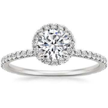 14K White Gold Wedding Rings Engagement Ring